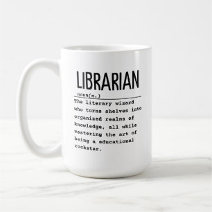 Caneca De Café Bibliotecário