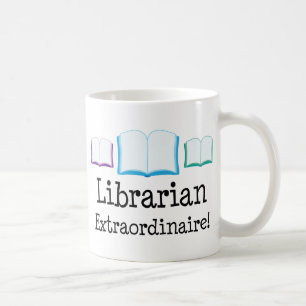 Caneca De Café Bibliotecário Extraordinaire