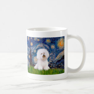 Caneca De Café Bichon 1 - Noite Estrelada