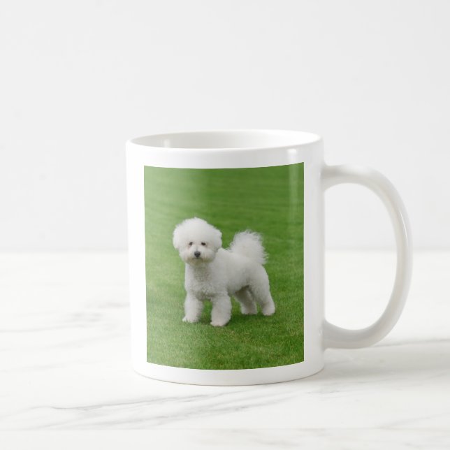Caneca De Café Bichon Frise (Direita)