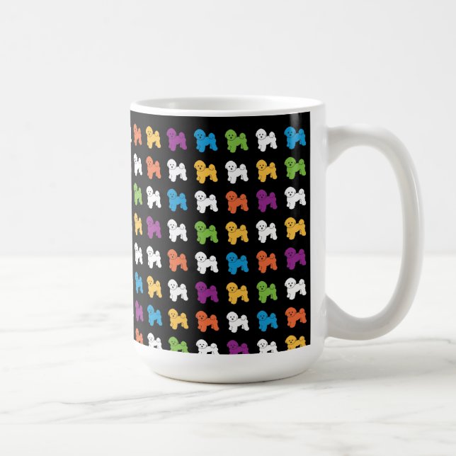 Caneca De Café Bichon Frise (Direita)