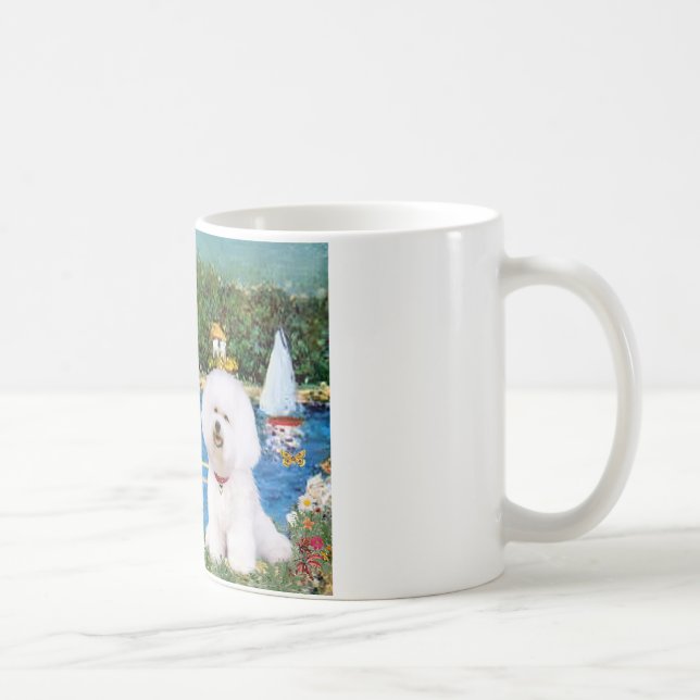 Caneca De Café Bichon Frise 1 - Velas 1 (Direita)