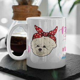 Caneca De Café Bichon Frisé, Dia de as mães da mãe, presente