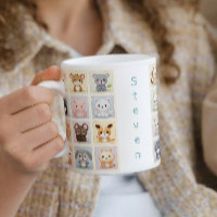 Bichos Cujos Filhos Nome Personalizado Coffee Mug