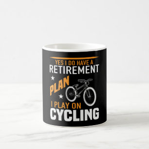 Caneca De Café Bicicleta Bicicleta de Ciclo do Plano de Reforma
