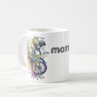 Bicicleta BMX para crianças. Cavaleiro de aventura