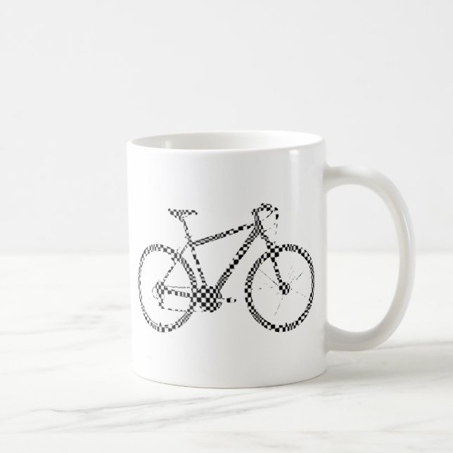 Caneca De Café bicicleta chantageada (Direita)
