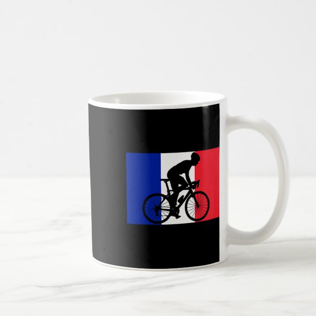 Caneca De Café Bicicleta Ciclismo Francês França  (Direita)