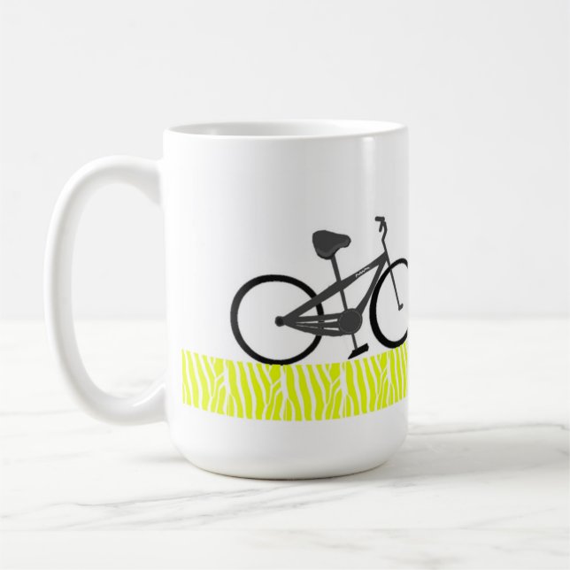 Caneca De Café Bicicleta Cross Country (Esquerda)