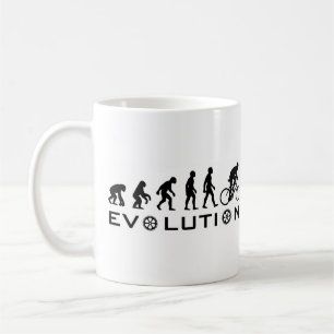 Caneca De Café Bicicleta da evolução