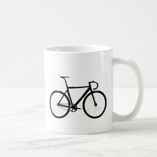 Caneca De Café Bicicleta da trilha (Direita)