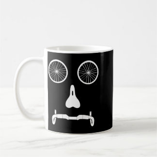 Caneca De Café Bicicleta de corrida engraçada ciclismo rosto aman