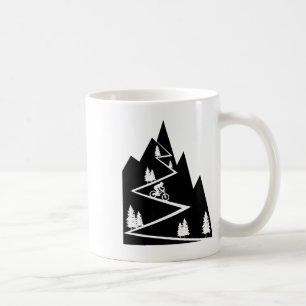 Caneca De Café Bicicleta de Montanha - Presente para Ciclista de