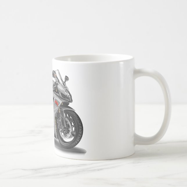 Caneca De Café Bicicleta de prata de Suzuki GSX-R600 (Direita)
