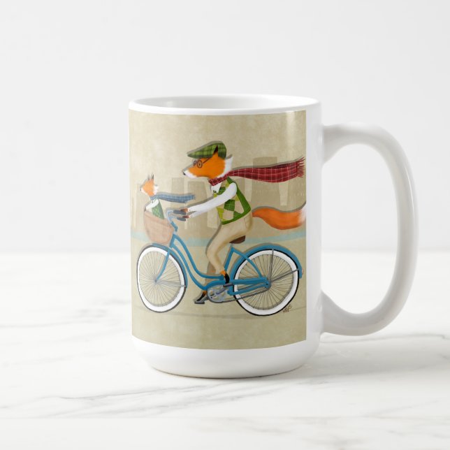 Caneca De Café Bicicleta do Fox (Direita)