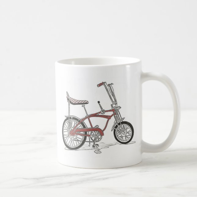 Caneca De Café bicicleta do músculo de Apple Krate da arraia-lixa (Direita)