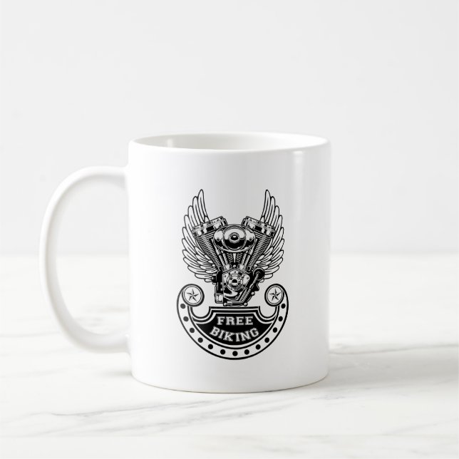 Caneca De Café bicicleta gratuita (Esquerda)