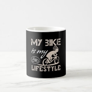 Caneca De Café Bicicleta - Minha bicicleta é o meu estilo de vida