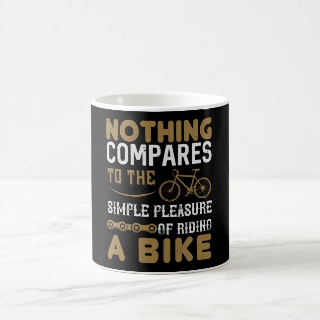Caneca De Café Bicicleta - Nada se compara a andar de bicicleta (Centro)