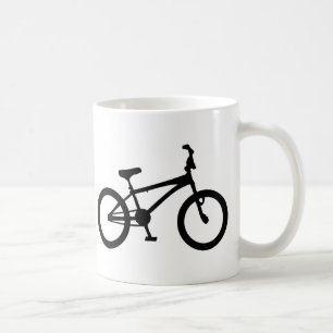 Caneca De Café bicicleta preta do bmx