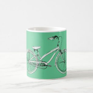 Caneca De Café bicicleta retrô