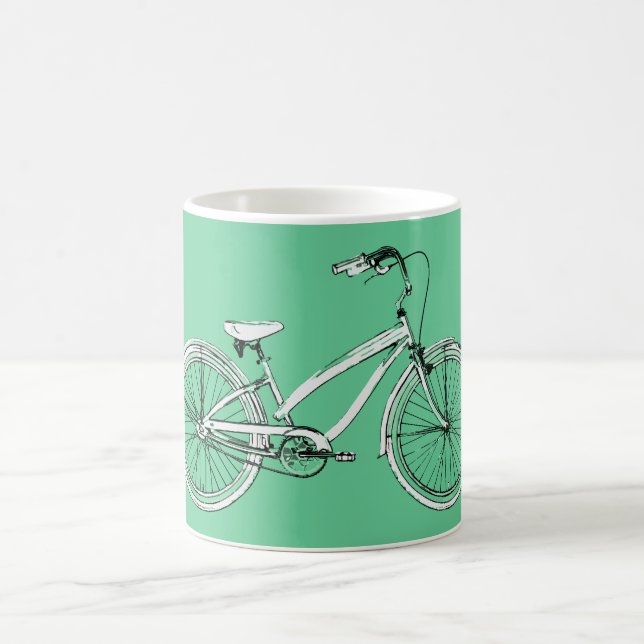 Caneca De Café bicicleta retrô (Centro)