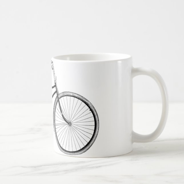 Caneca De Café Bicicleta Vintage (Direita)