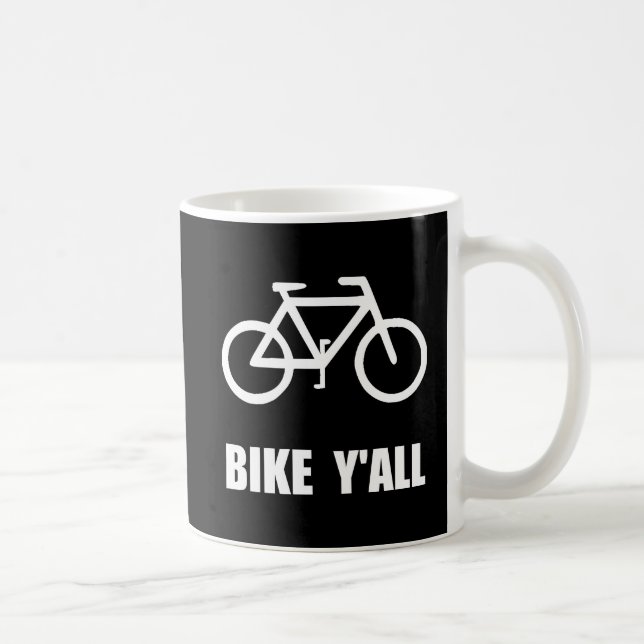 Caneca De Café Bicicleta Yall (Direita)