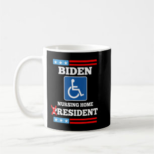 Caneca De Café Biden Enfermando Residente Residente Anti Joe Bide