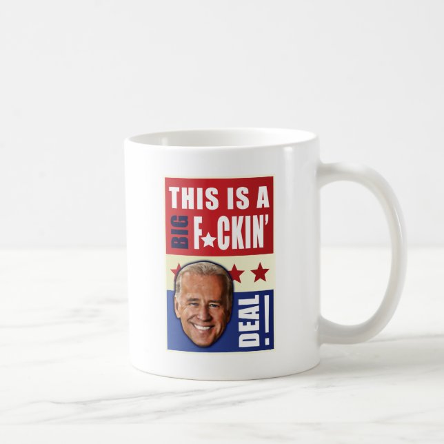 Caneca De Café Biden - este é um negócio grande de F'n! (Direita)