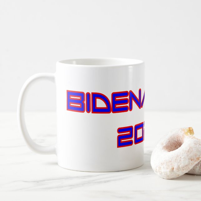 Caneca De Café Biden/Harris 2020 (Com Donut)