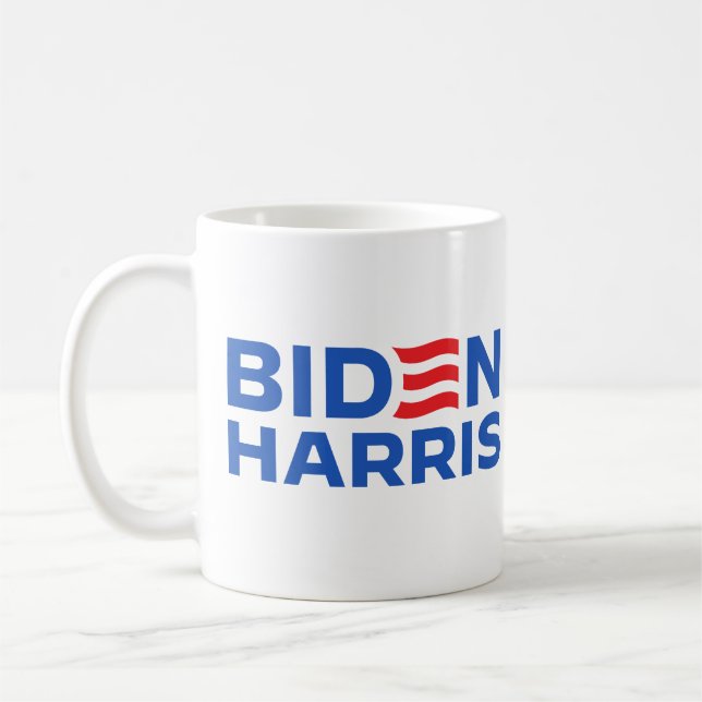 Caneca De Café Biden Harris Blue (Esquerda)