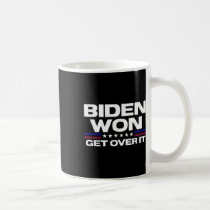 Caneca De Café Biden Won Supere Isso Patriótico, Pro Joe Anti