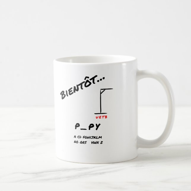 Caneca De Café Bientôt papy (Direita)