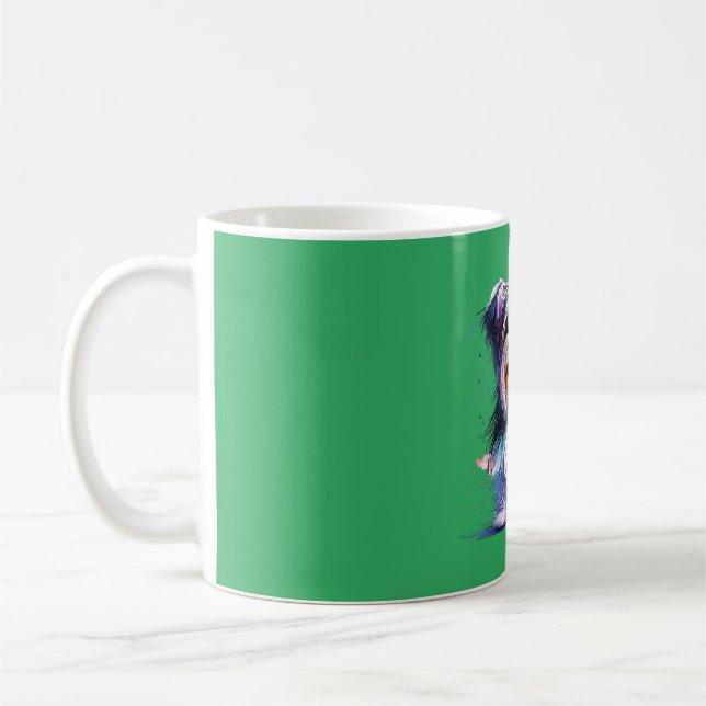 Caneca De Café Biewer Terrier Dog (Esquerda)