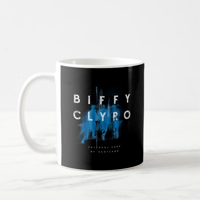 Caneca De Café Biffy Clyro Cultural Sons Da Escócia (Esquerda)