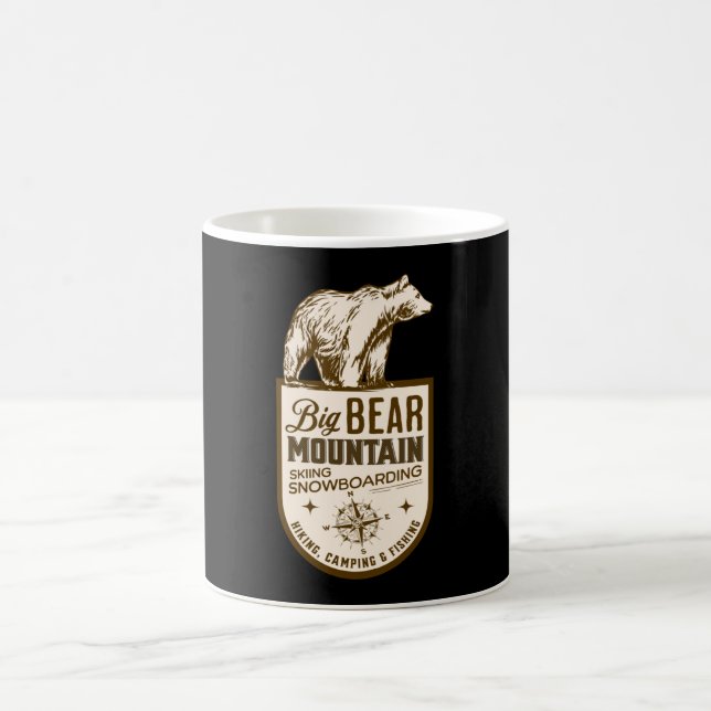 Caneca De Café Big Bear California (Centro)