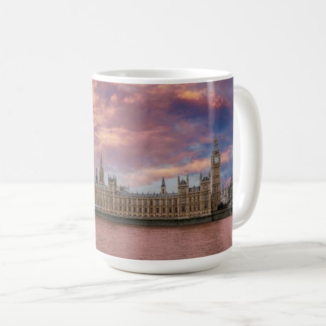 Caneca De Café Big Ben (Frente Esquerda)