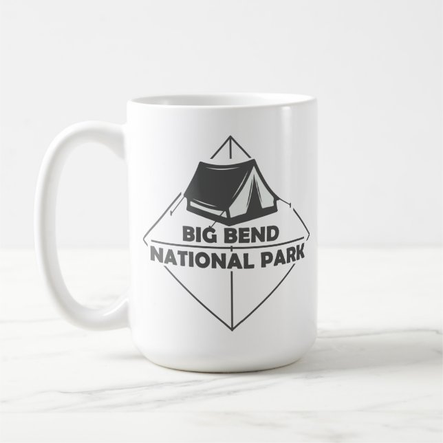 Caneca De Café Big Bend - Texas (Esquerda)