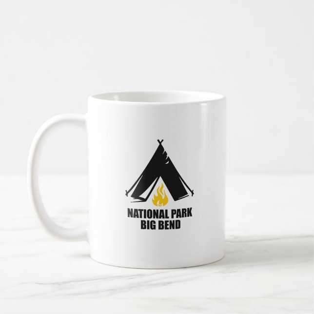 Caneca De Café Big Bend - Texas (Esquerda)