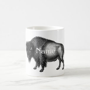 Caneca De Café Big Bison Buffalo Thunder_Cove