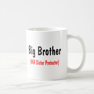Caneca De Café Big brother (AKA protetor da irmã)
