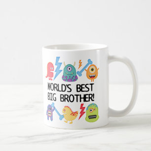 Caneca De Café Big brother do mundo dos monstro o melhor