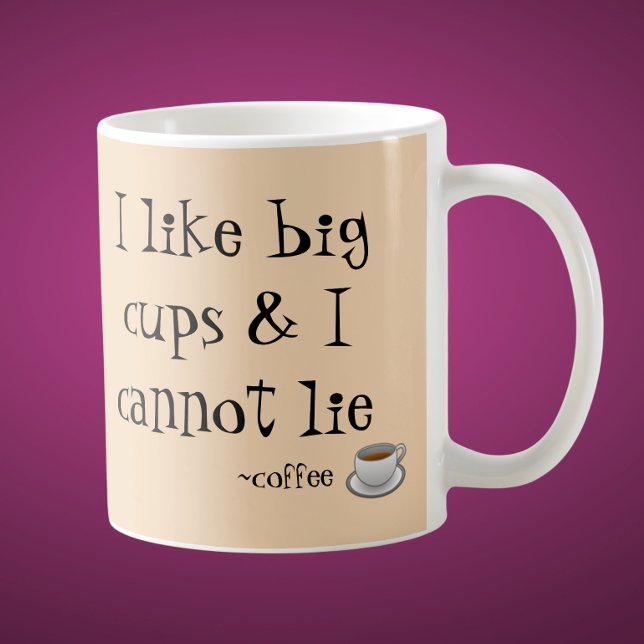 Caneca De Café Big Cups Coffee Mug (Criador carregado)
