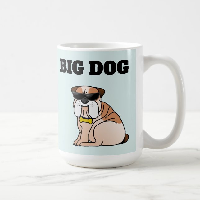 Caneca De Café BIG DOG DOG  funny COFFEE MUG (Direita)