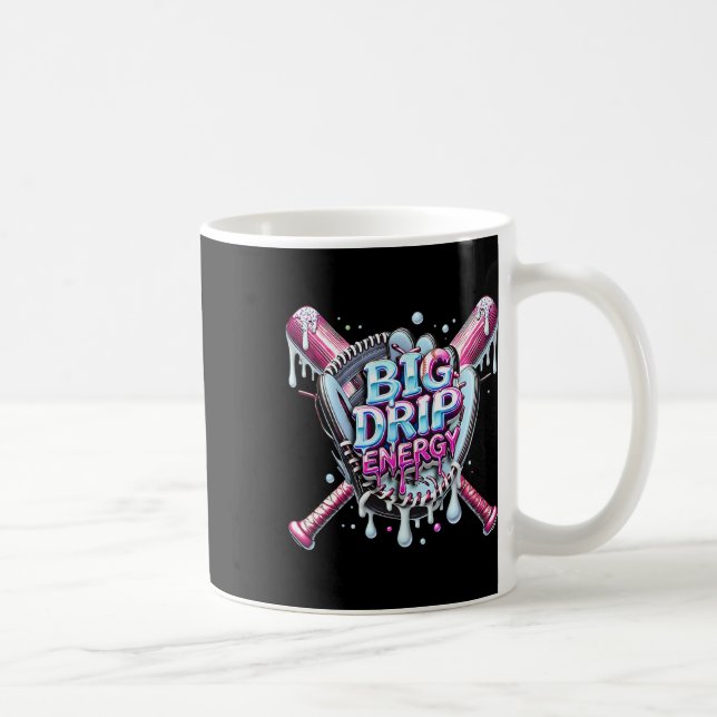 Caneca De Café Big Drill Energy Vender Homens Derrubando Sorvetes (Direita)