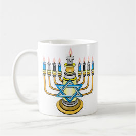 Caneca De Café Big Happy Hanukkah