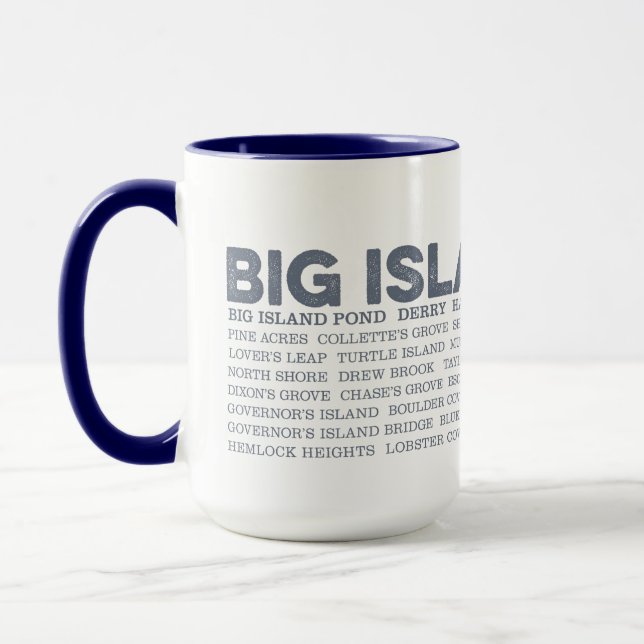 Caneca de Café Big Island Pond New Hampshire (Esquerda)