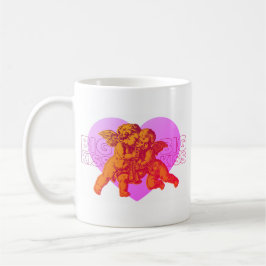 Caneca De Café Big Kiss Cupid Love Mug