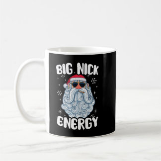 Caneca De Café Big Nick Energy Engraçado Papais noeis Xmas de Nat